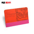 4 Inch Kunaisi Orange Lion, Felt Edged Squeegee