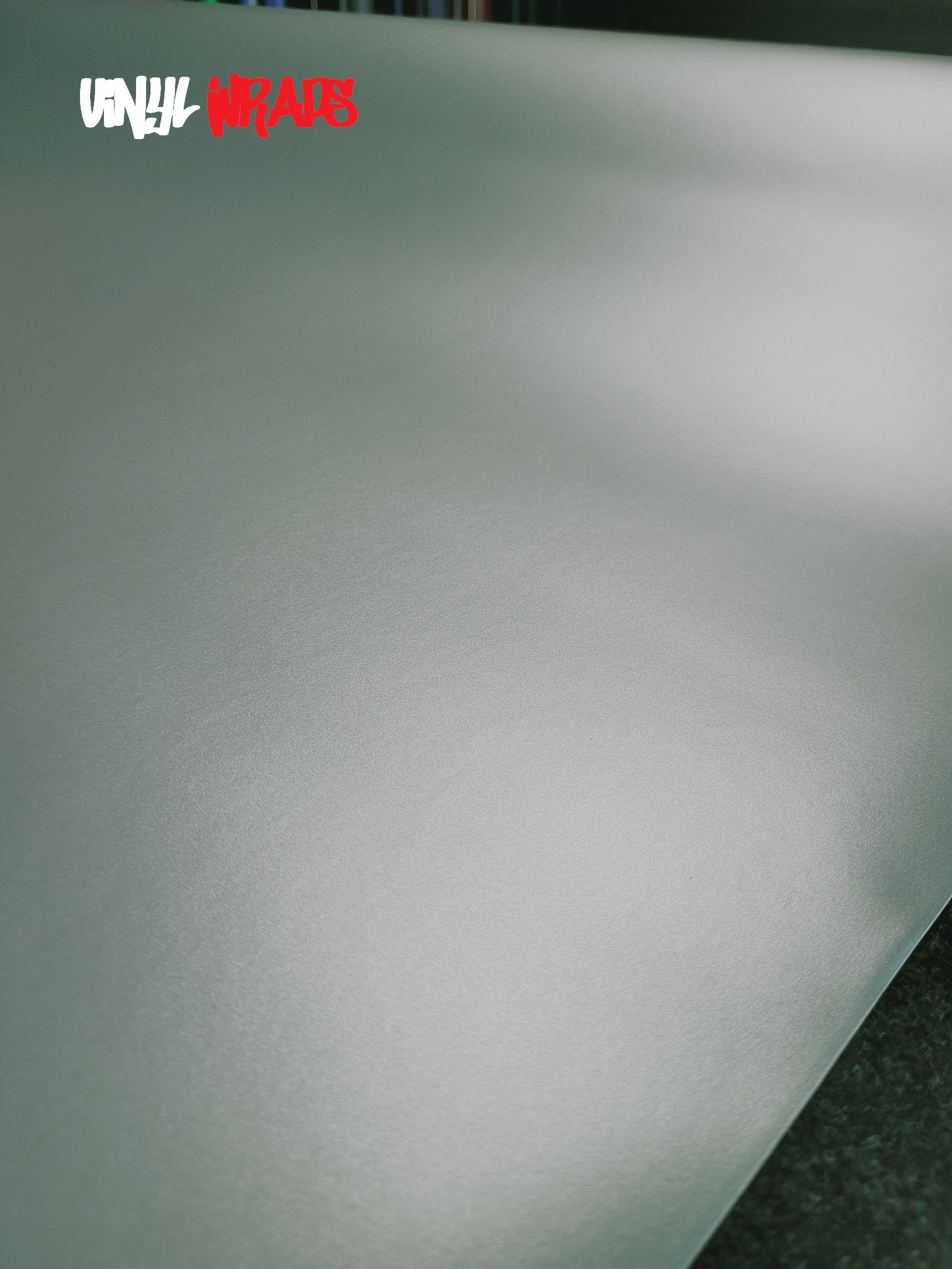 Metallic Silver Vinyl Wrap