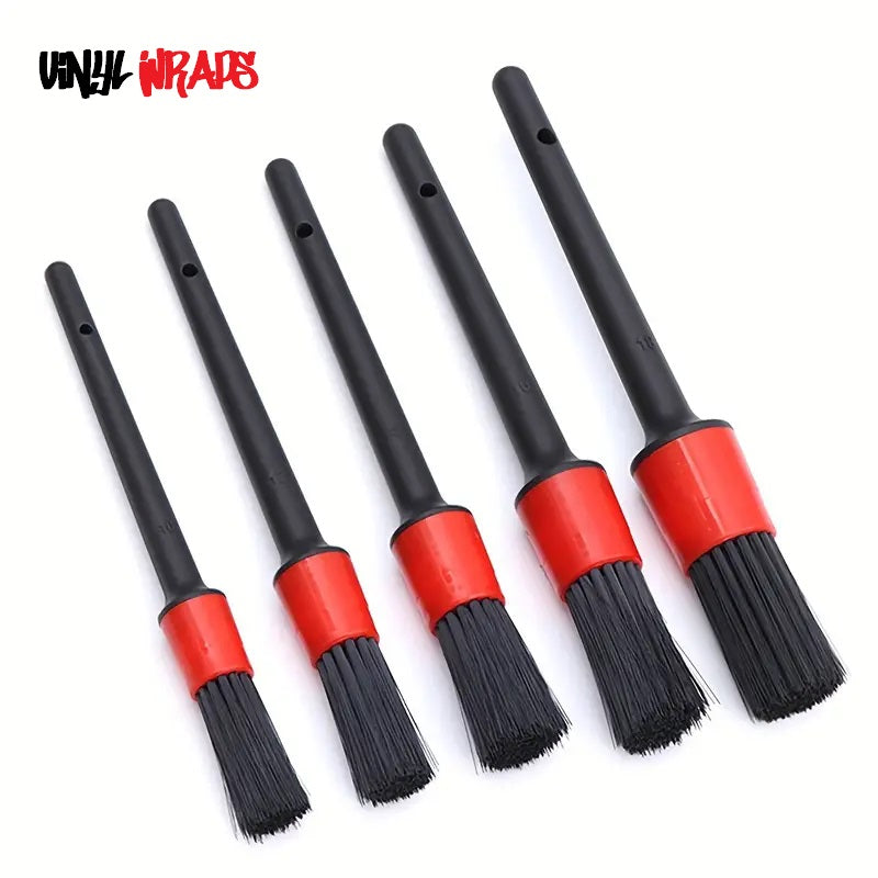 5x Piece Car Detailing Brush Kit