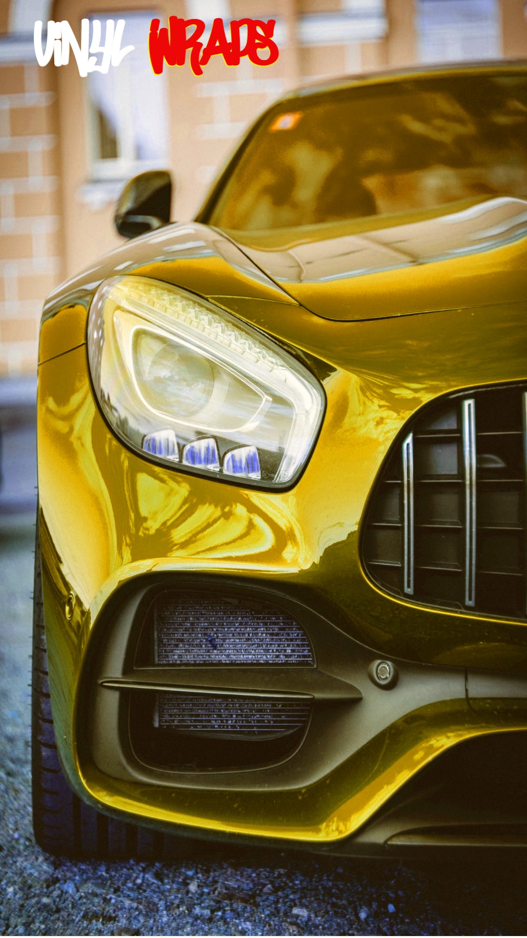 Candy Gold Vinyl Wrap