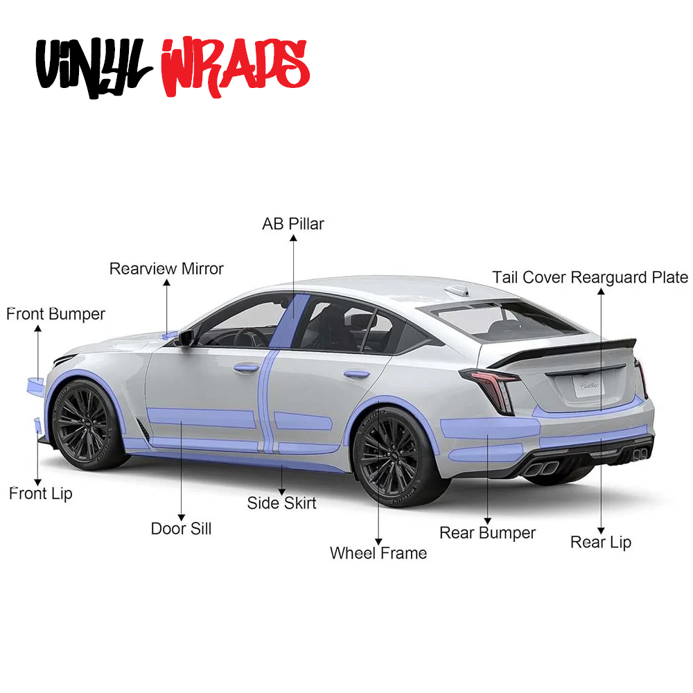 Matte Black Chrome Delete Tape 10CM x 10M