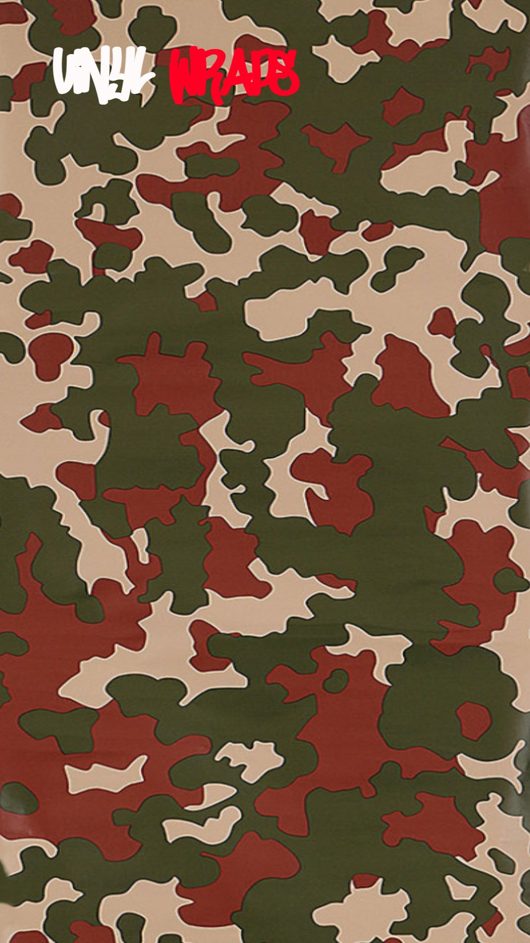 Forest Camo Vinyl Wrap