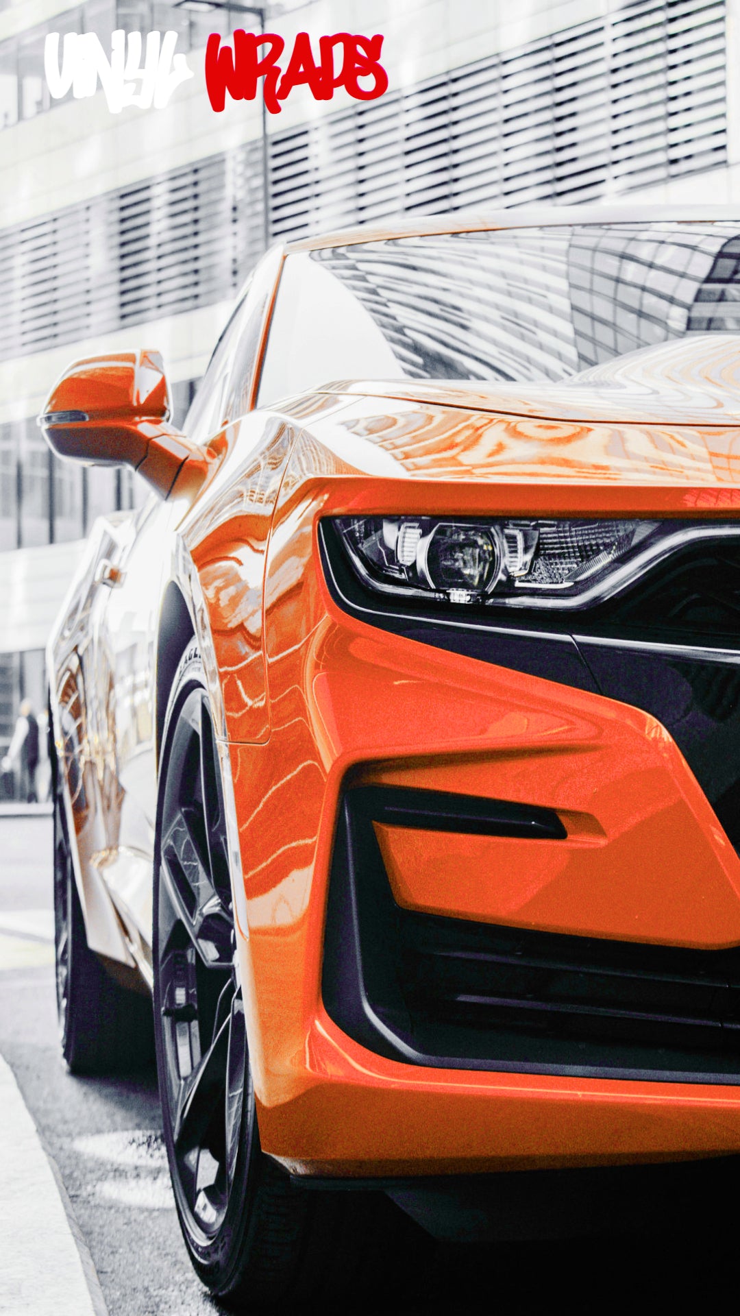 Gloss Orange Vinyl Wrap