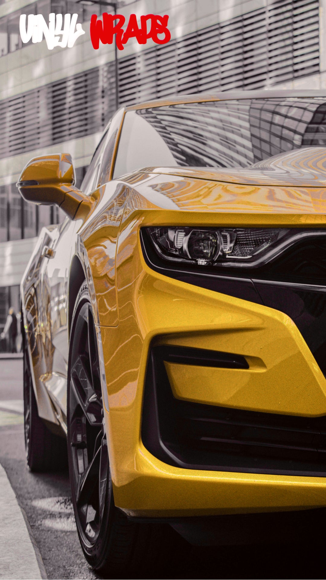Gloss Yellow Vinyl Wrap