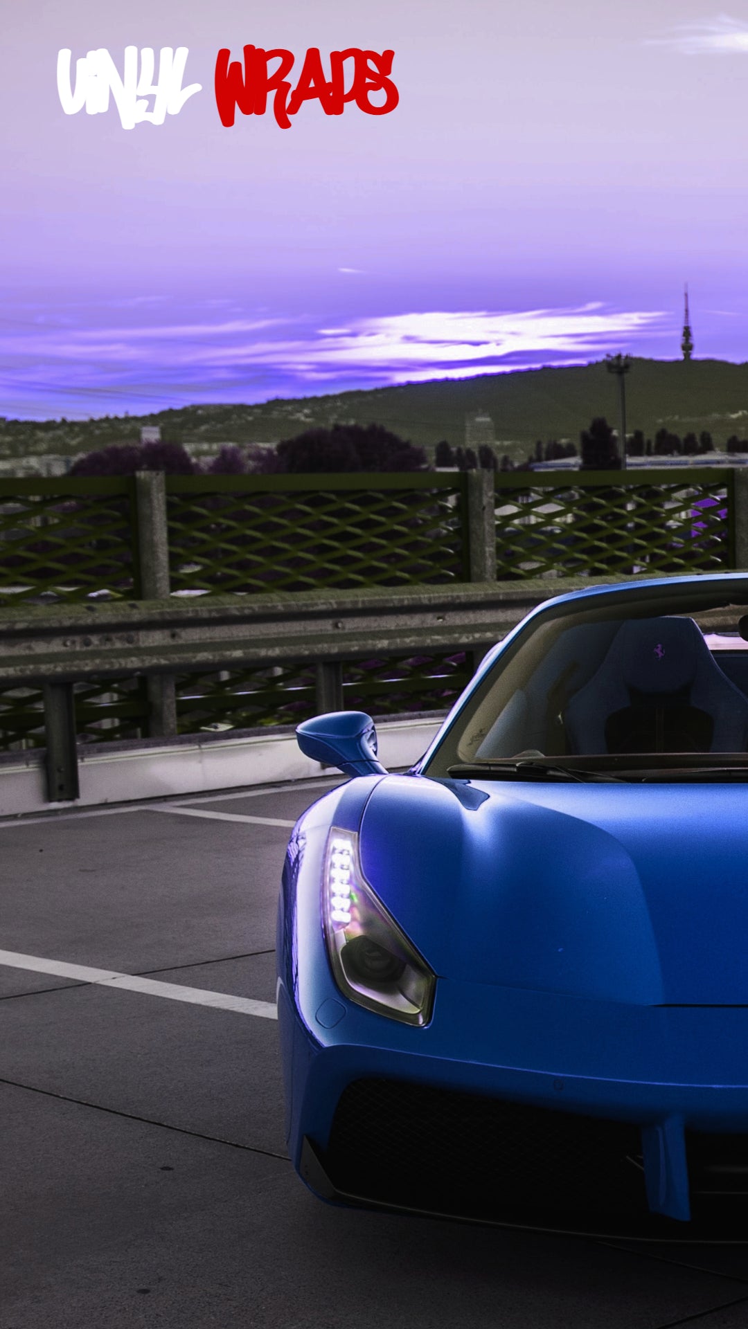 Metallic Blue Vinyl Wrap