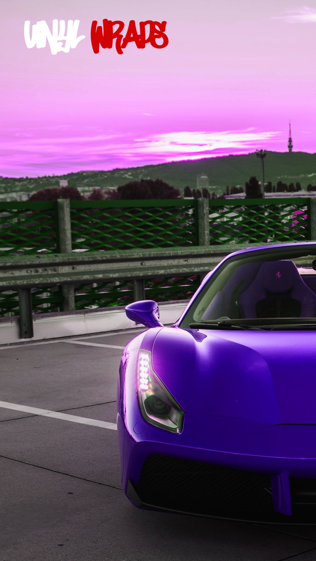 Metallic Purple Vinyl Wrap