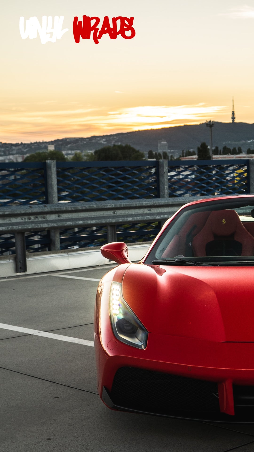 Metallic Red Vinyl Wrap