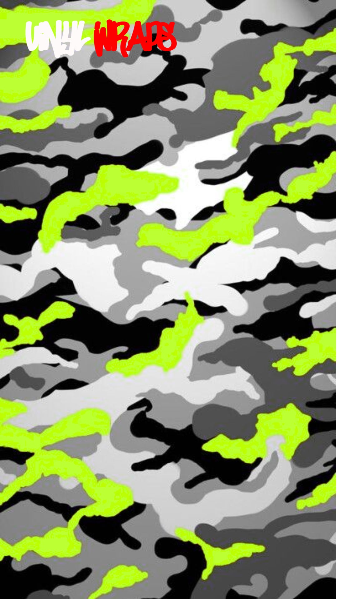 Urban Green Camo Vinyl Wrap