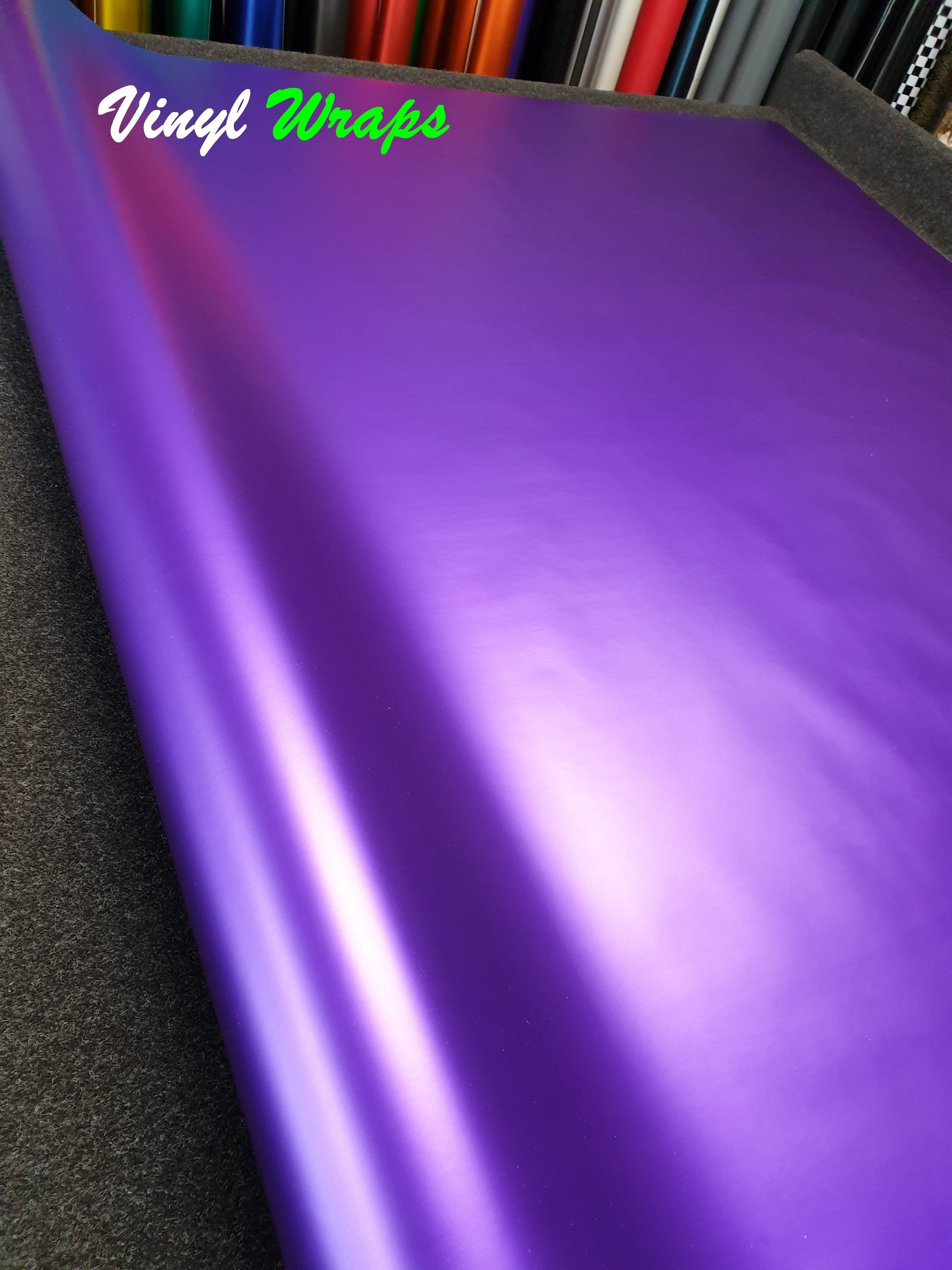 Metallic Purple Vinyl Wrap