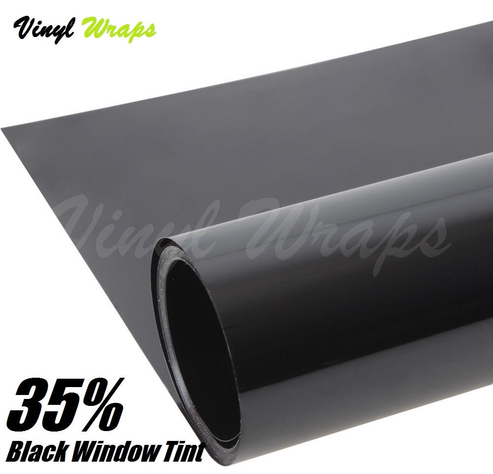 35% Black Window Tint Film