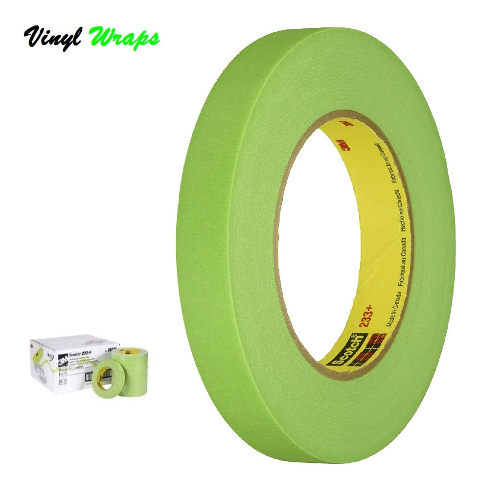 3M Scotch Performance 233+ Green Masking Tape 18MM x 55M