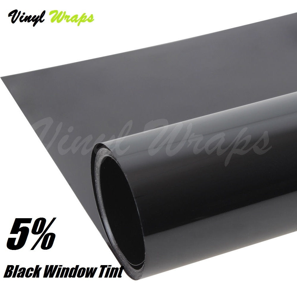 5% Black Window Tint Film
