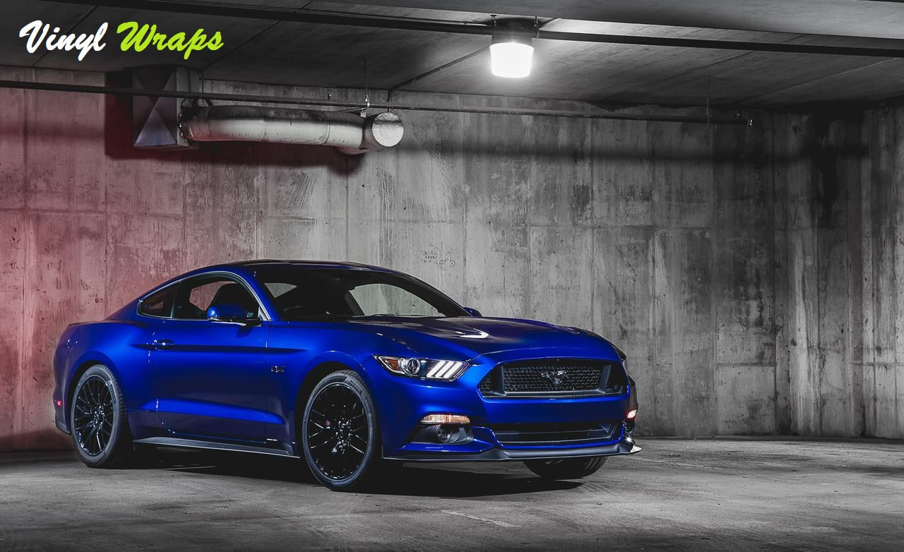 Candy Dark Blue Vinyl Wrap