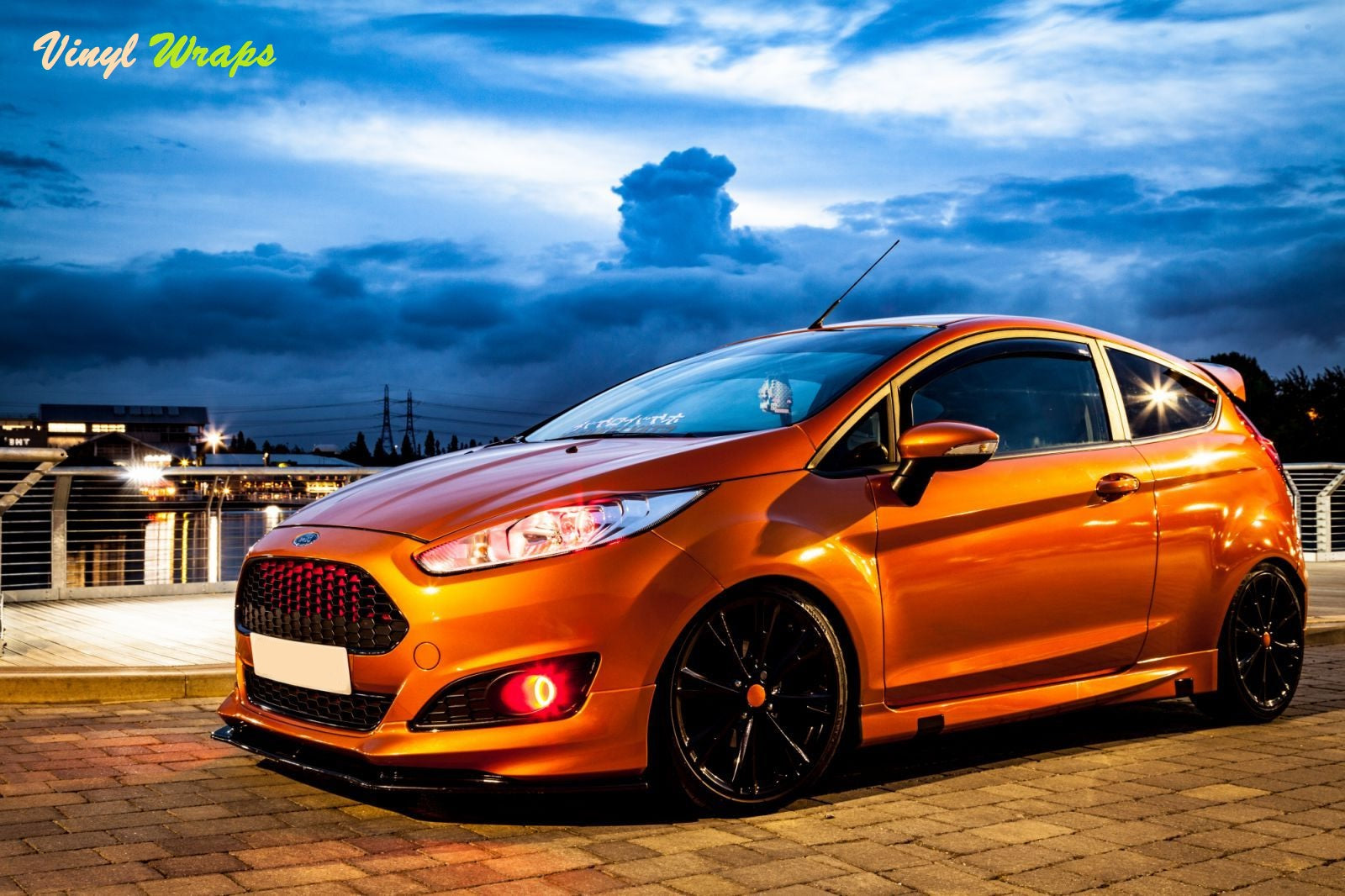 Candy Fiery Orange Vinyl Wrap