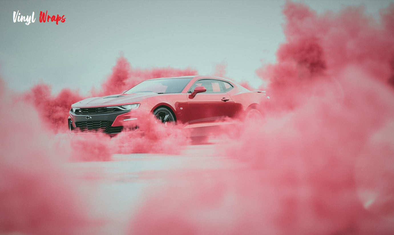 Gloss Bean Paste Red Vinyl Wrap