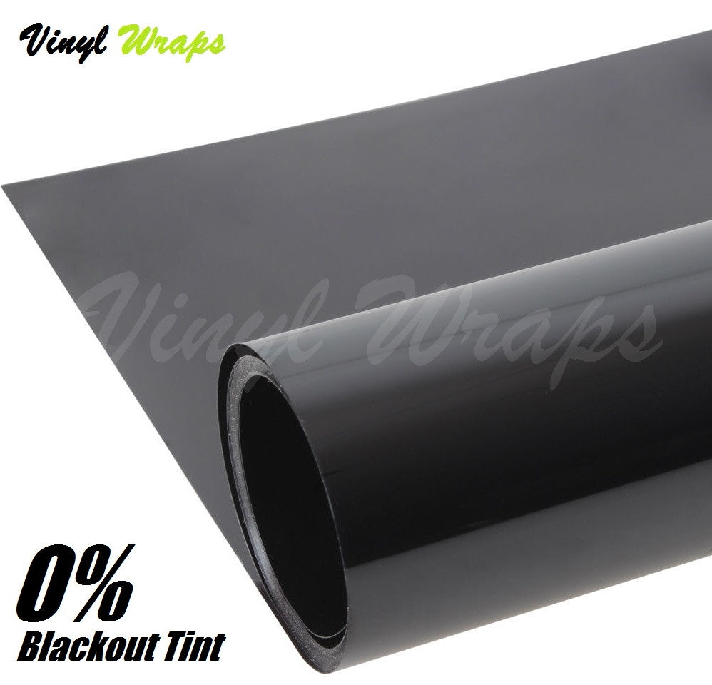 0% Blackout Window Tint Film