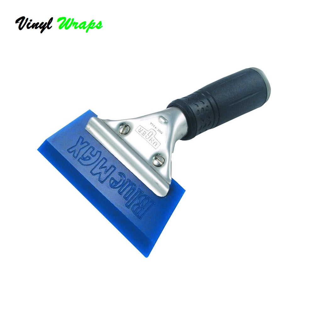 5 Inch Blue Max Window Tint Squeegee With Handle