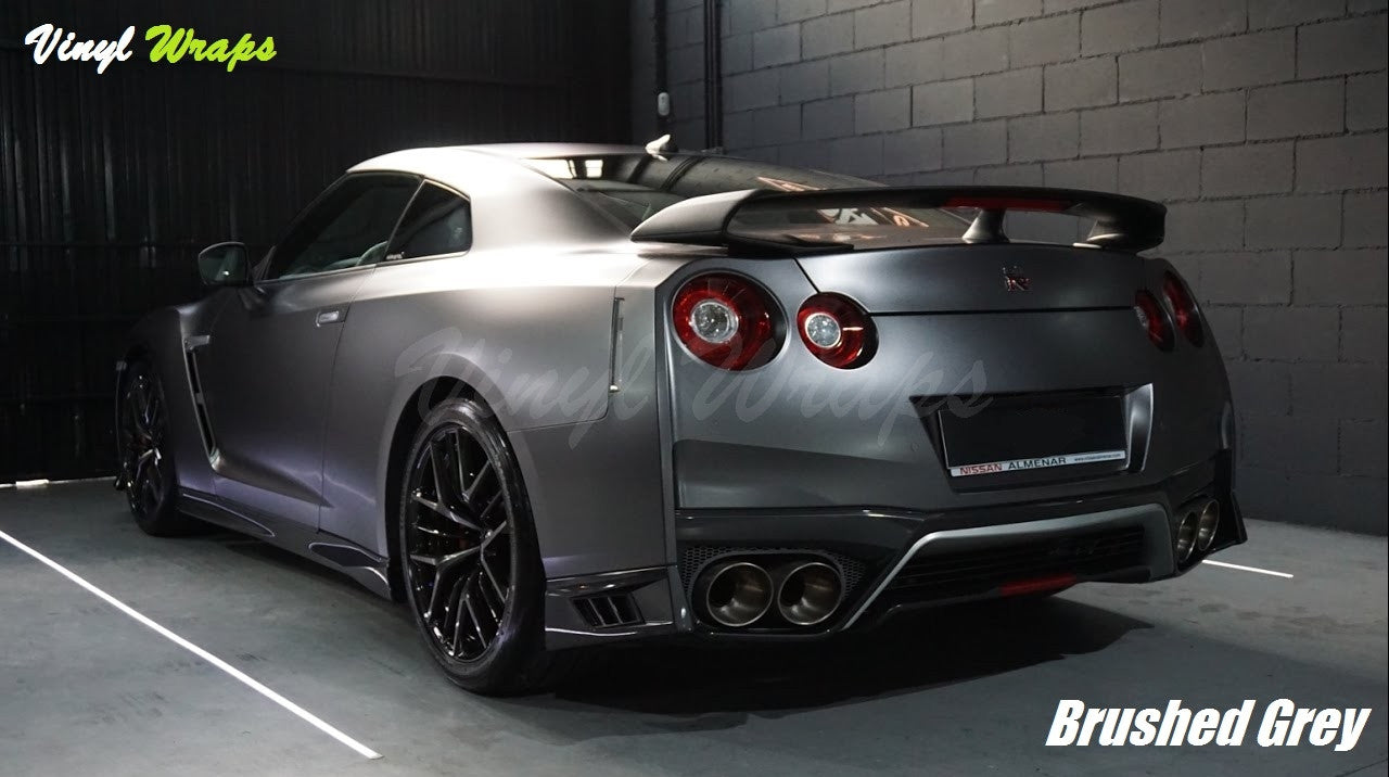 Brushed Grey Vinyl Wrap