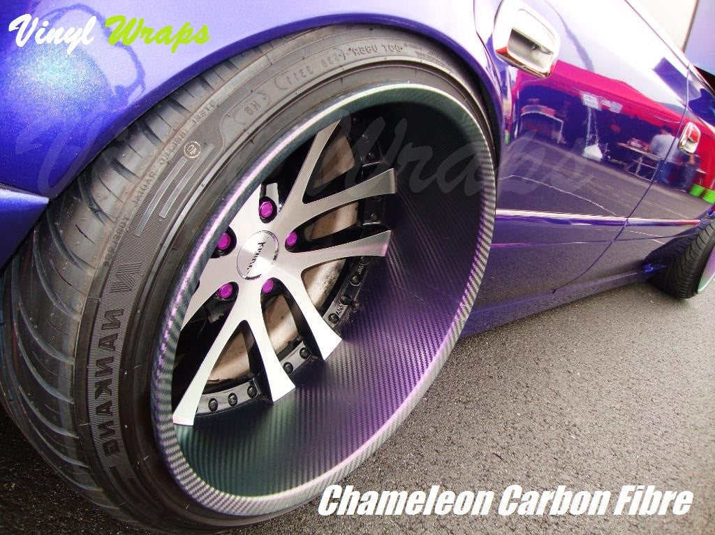 Chameleon Carbon Vinyl Wrap