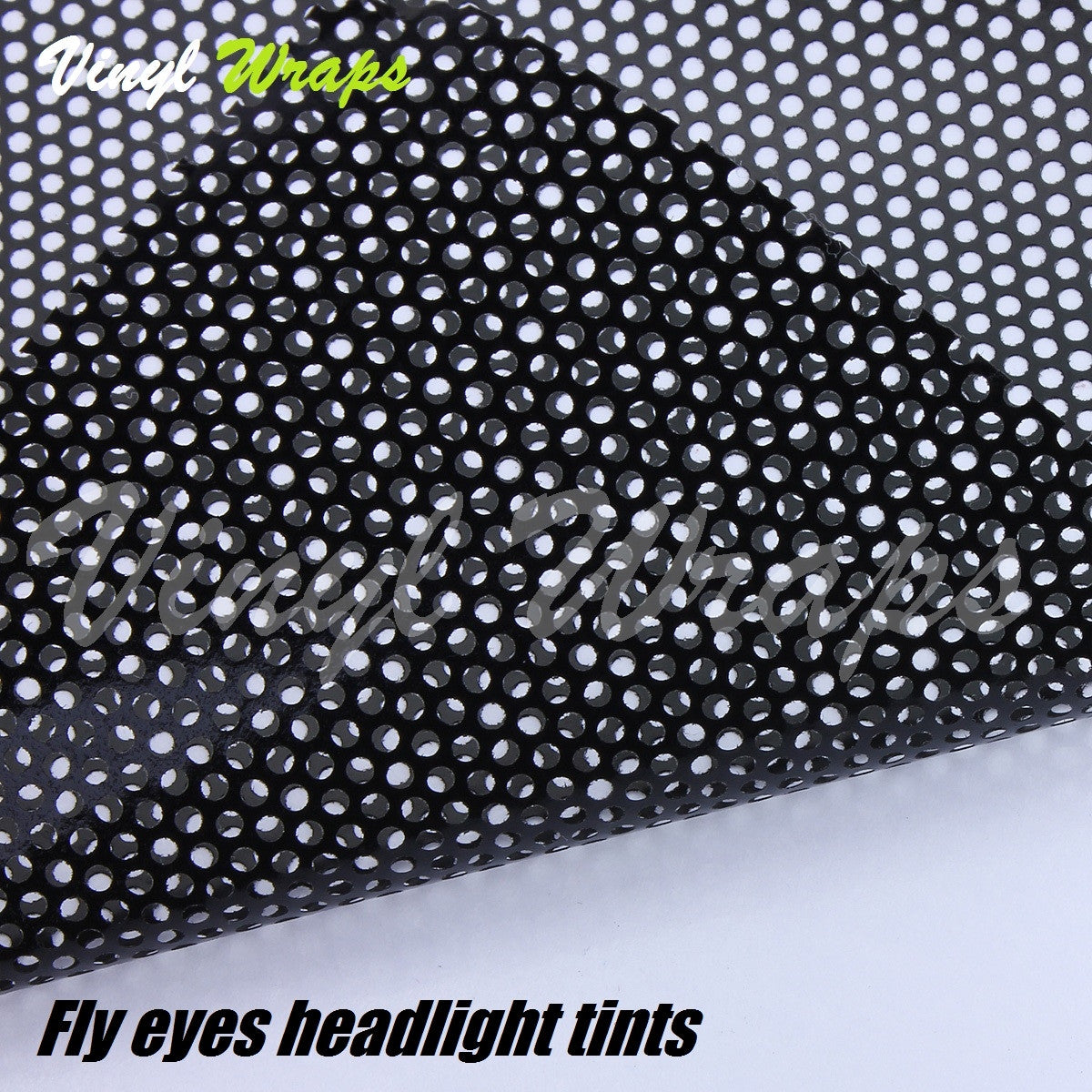 Fly Eyes Perforated Head And Brake Light Tint