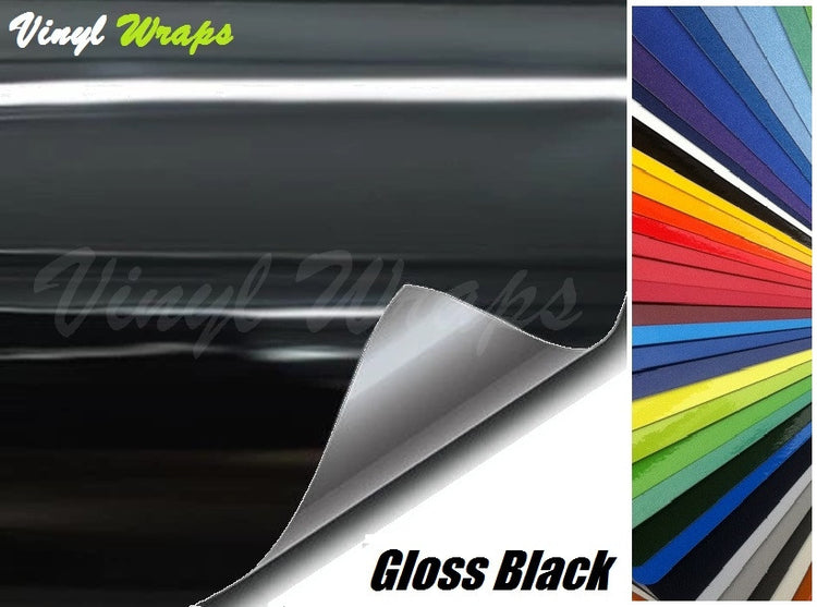 Gloss Black Vinyl Wrap