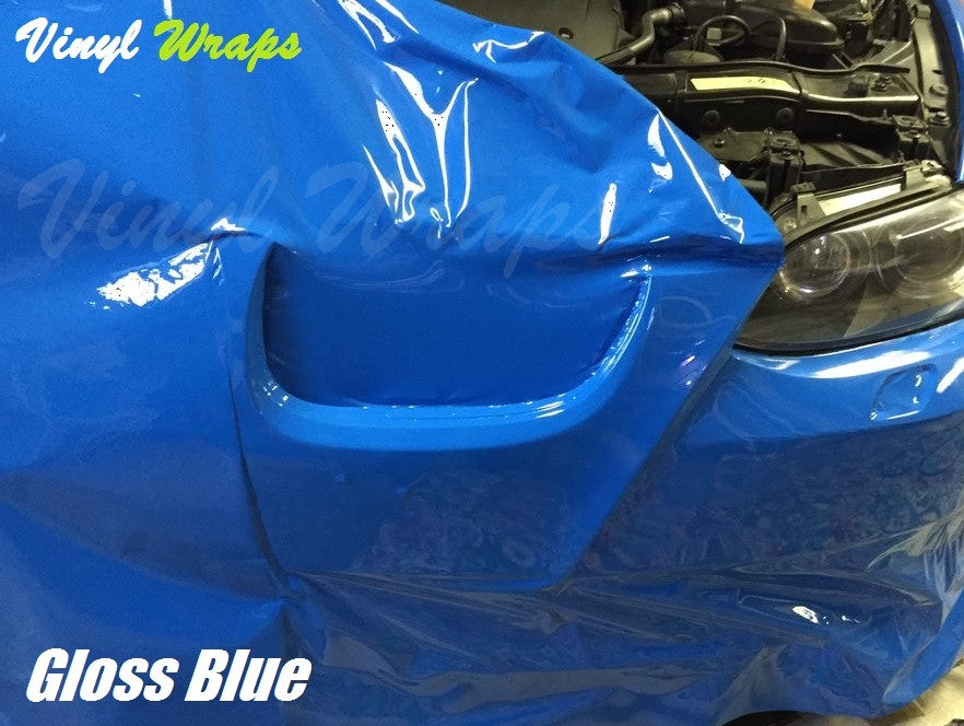 Gloss Blue Vinyl Wrap