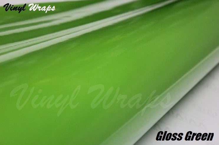 Gloss Green Vinyl Wrap
