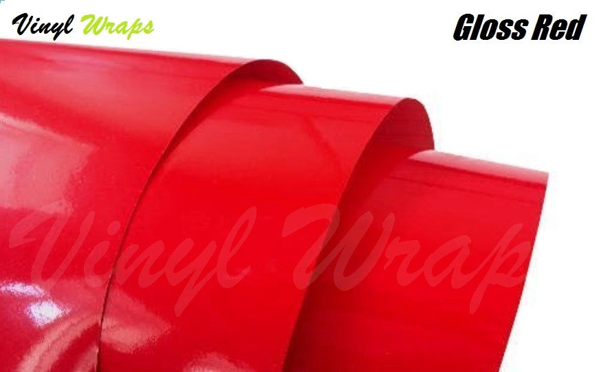 Gloss Red Vinyl Wrap