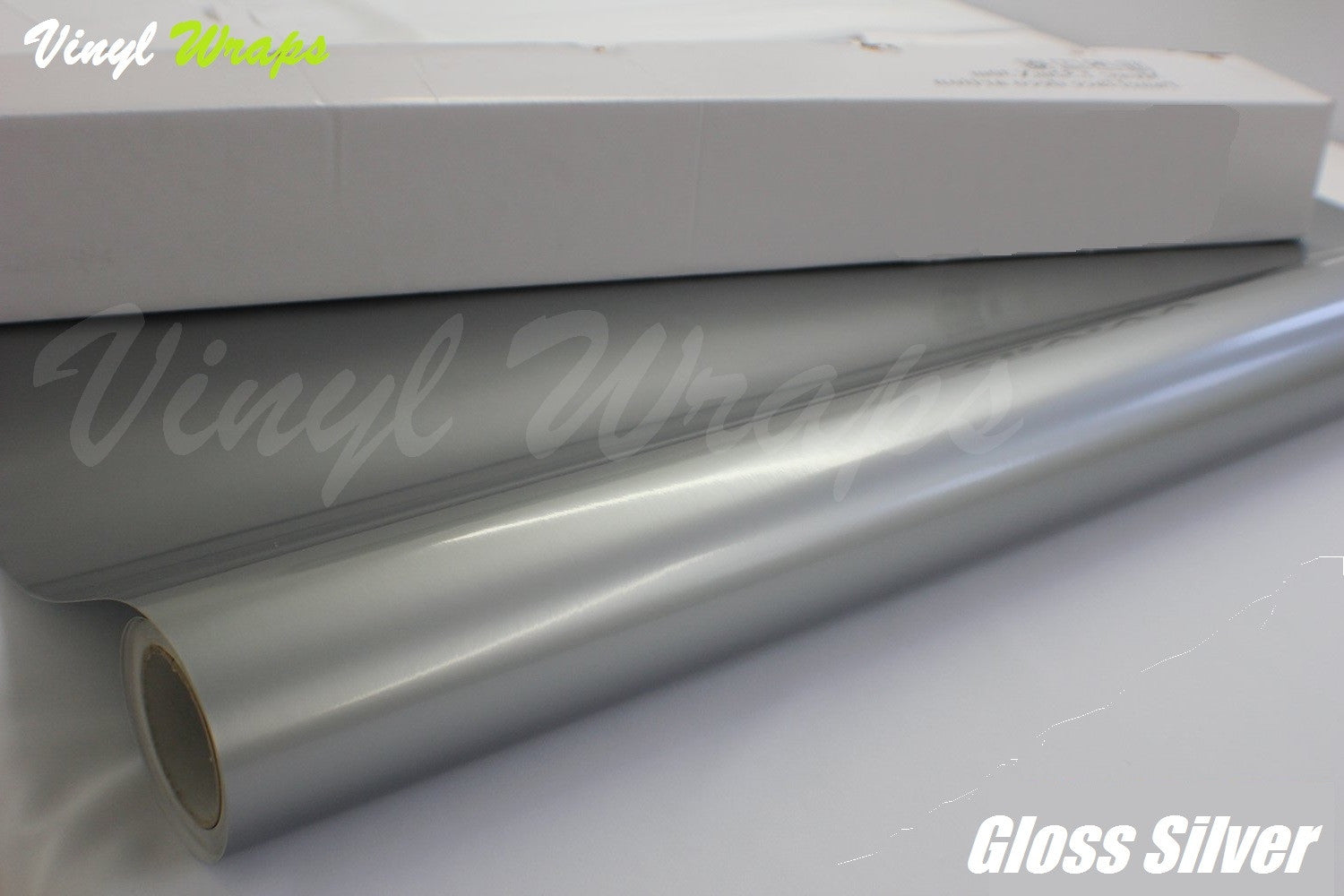 Gloss Silver Vinyl Wrap