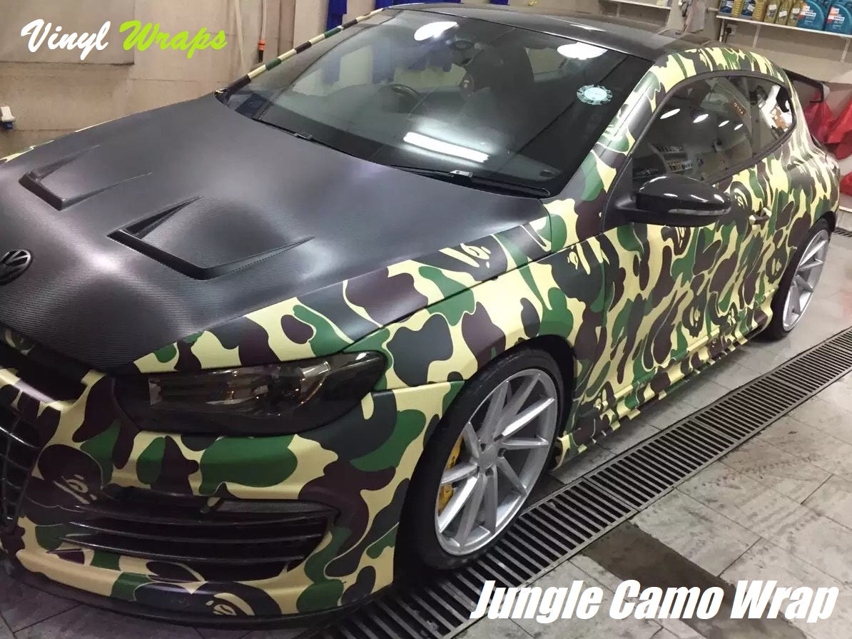 Jungle Camo Vinyl Wrap
