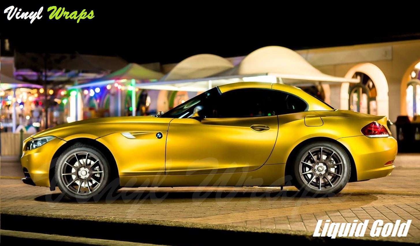Candy Gold Vinyl Wrap