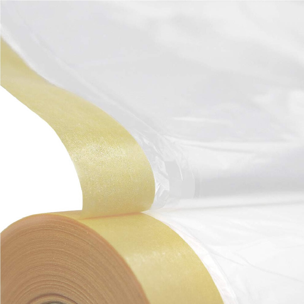 1.5M X 20M Masking Film For Paint Preparation
