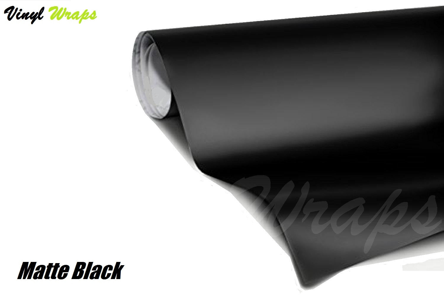 Matte Black Vinyl Wrap