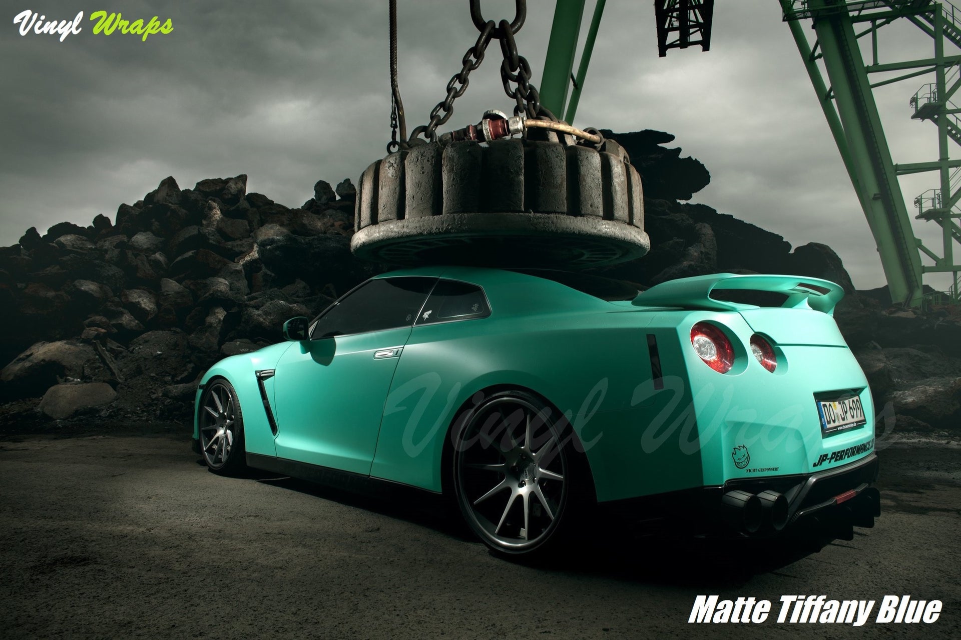 Matte Tiffany Vinyl Wrap