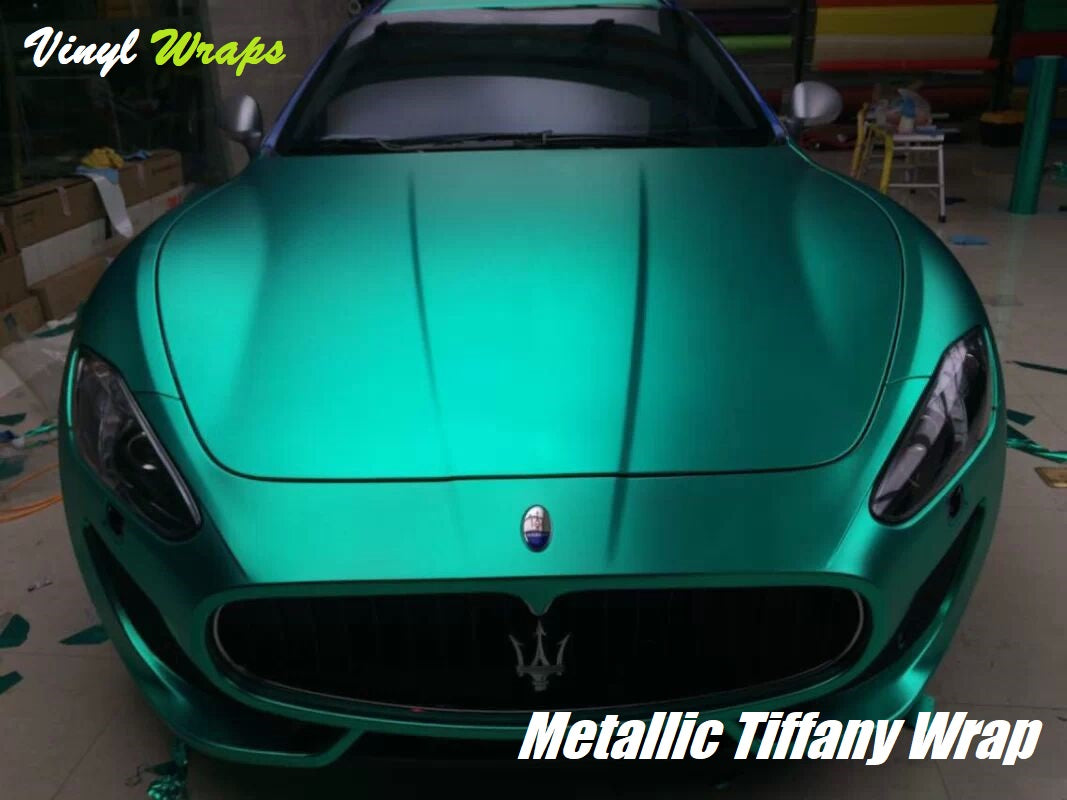 Metallic Tiffany Vinyl Wrap