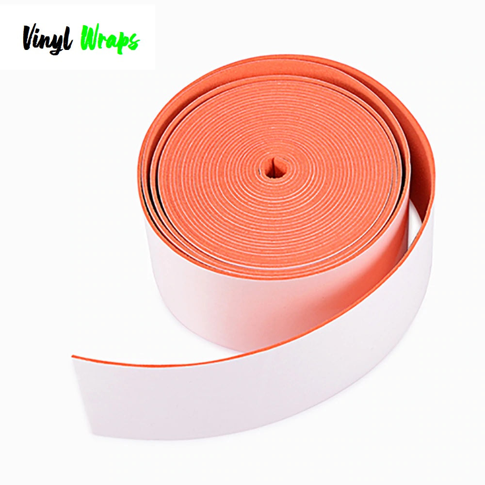 Orange Squeegee Replacement Suede Edge