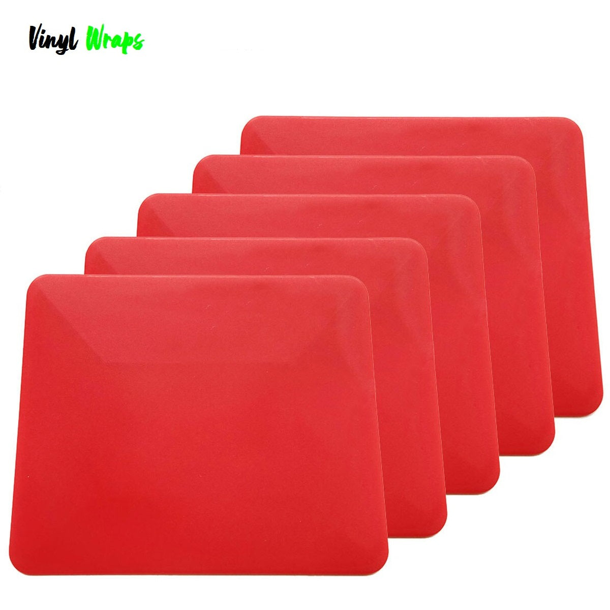 4 Inch Red Ladder Soft Squeegee