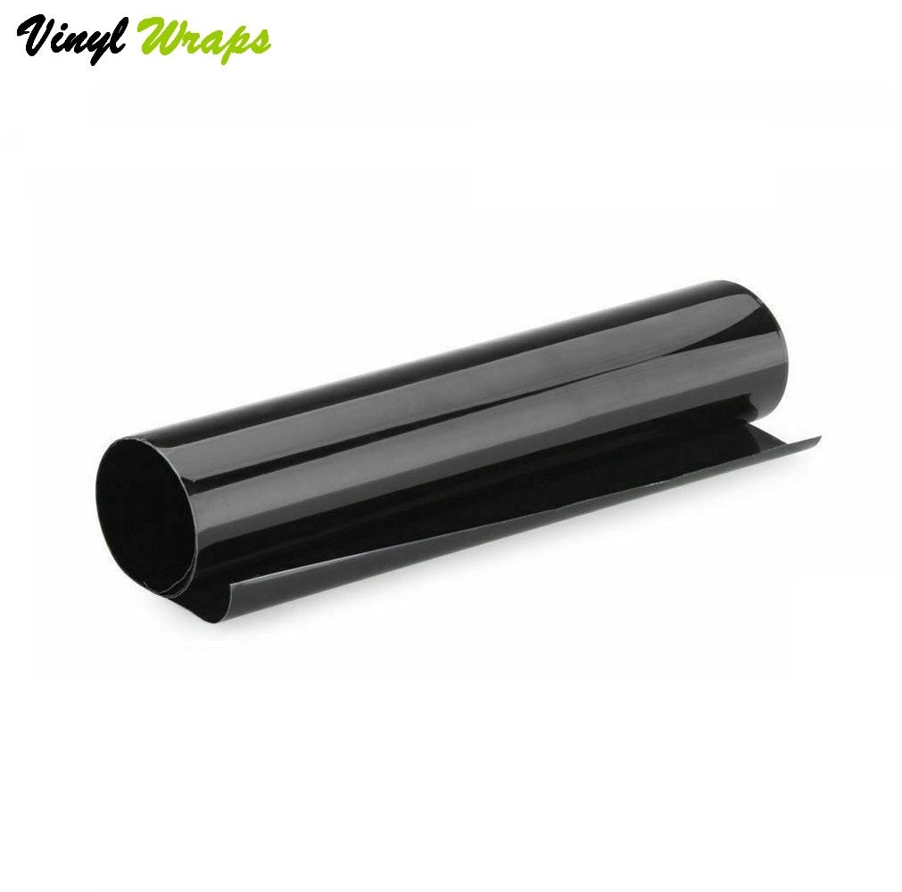 Head And Brake Light Tint Dark Gloss Black