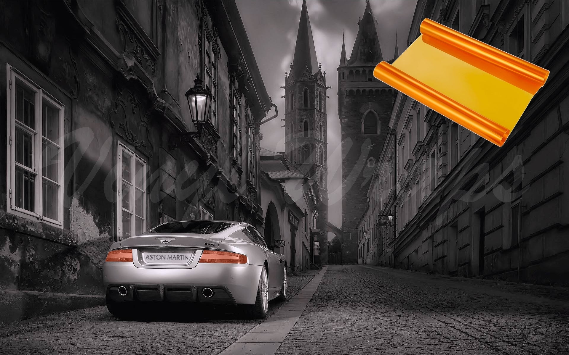 Head And Brake Light Tint Orange