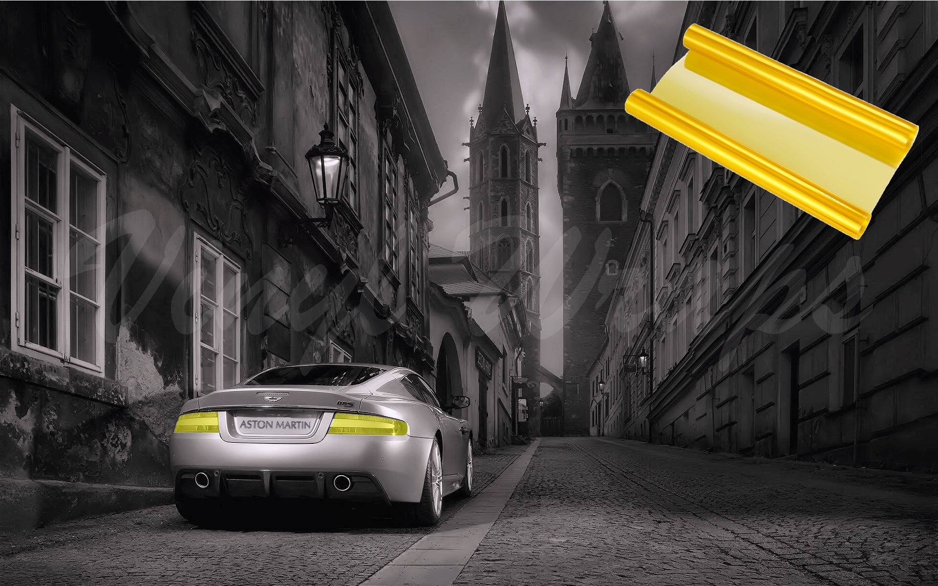 Head And Brake Light Tint Yellow