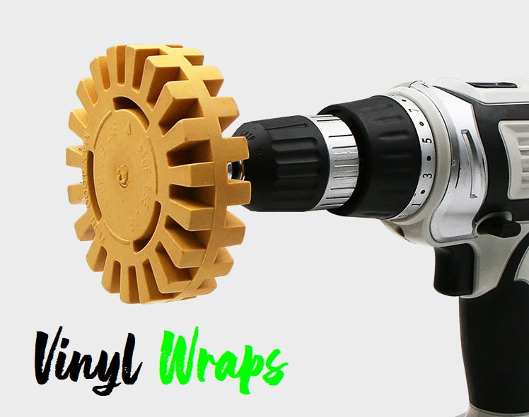 Rubber Eraser Wheel, Sticker Remover