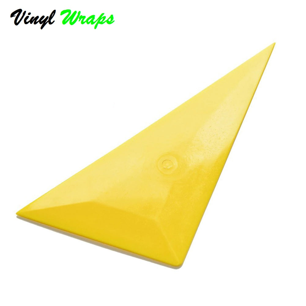 Tri Edge 5 Inch Yellow Go Corner Hard Squeegee