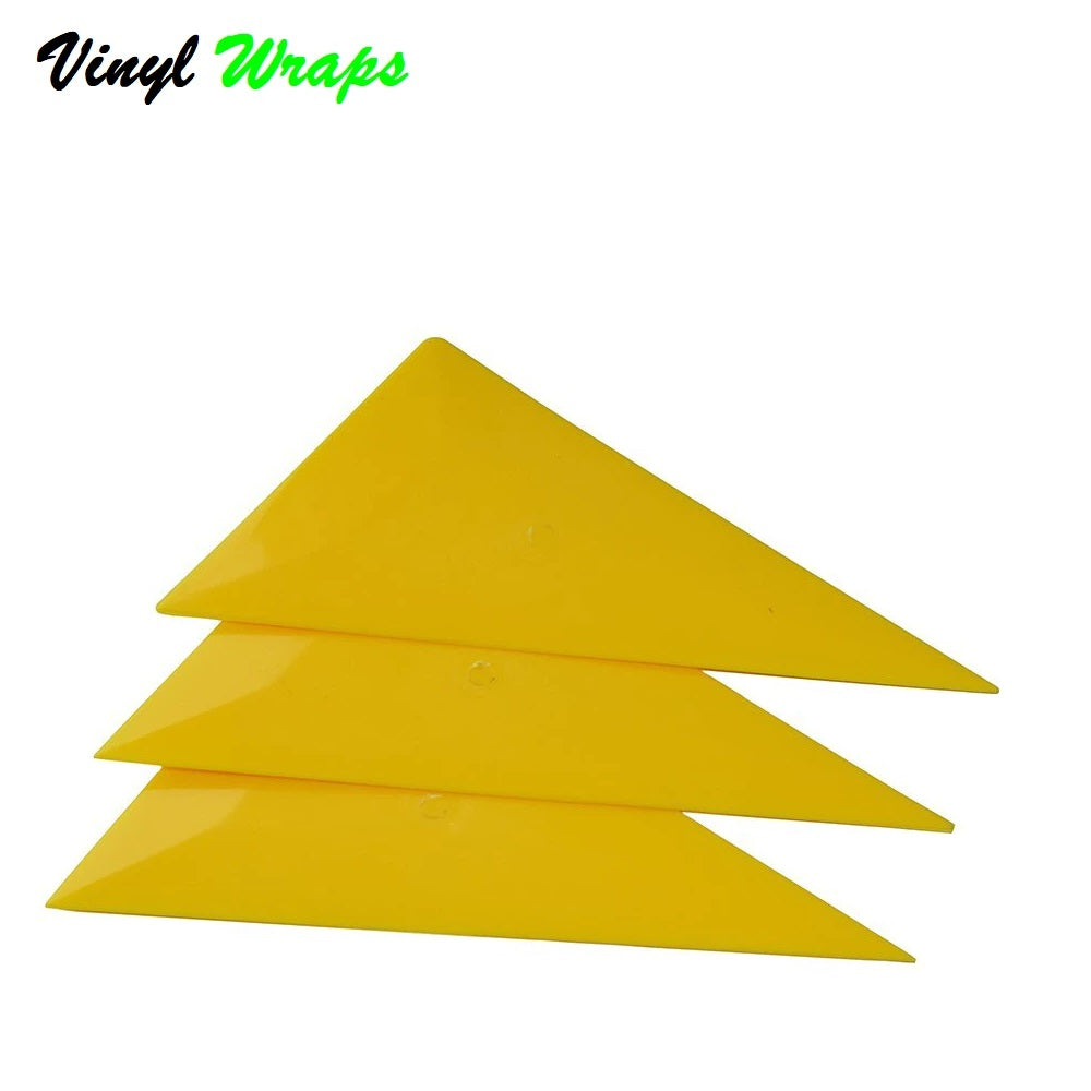 Tri Edge 5 Inch Yellow Go Corner Hard Squeegee